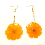 ピアス レジン 早咲き秋桜