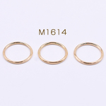 M1614   30個   チャームパーツ 線径1.8mm 丸フレーム 21mm ゴールド3×【10ヶ】