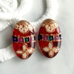 オーバルピアス/イヤリング