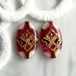 オーバルピアス/イヤリング