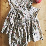 wonder  flower カシュクールヨークワンピ 120