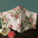 お肌に優しい　肌触りの良い　Wガーゼ　立体マスク　(高学年〜大人向け)