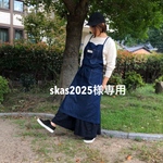 無骨可愛い♪デニムのエプロン