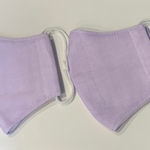 立体マスク　大人用2枚組（セット販売）【国産ガーゼ使用・ダブルガーゼ3枚組（全て国産ガーゼを使用し、裏面・表面の他、生地の間にもガーゼが入れてあります）】MA-10