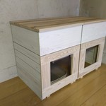 【cocochaco22さん】専用ページ　特製　toletta格納用ちょい高トイレカバー　ストッカー付きレギュラータイプ２台セット