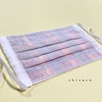 ラスト１点ノーズワイヤー入り♡ガーゼプリーツマスク colorful