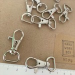 TK01A☆キーケースパーツ/幅5ｃｍ　ＡＧ　アンティークゴールド6連　2個セット