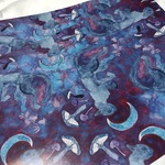 夜空のねこ -Wrapping paper-