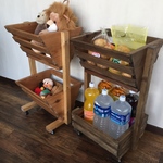 見せる収納☆お洒落なマルチストッカー☆色々収納マルチラック☆