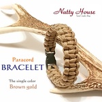 ブレスレット PARACORD パラコード 単色全16色 メール便送料無料 パラシュート アウトドア ロープ キャンプ 防災 手編み