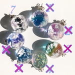 sale品☆雲レジン☆人魚の涙☆チェーンか紐選べます