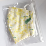M  ダブルガーゼ立体マスク Mサイズ ミモザ