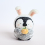 ☆ウサギ ころっぺ (ほっこり顔)