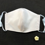 シルクの立体マスク　さくらピンク＊受注制作にてご対応中＊