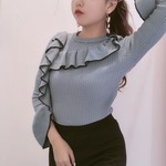 No.30 アシンメトリーシルバーハートピアス