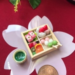 ミニチュアフードお花見にどうぞ！春のスイーツセット