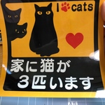 ★チャリティー★ハンドメイド ◆家に猫が３匹います　特別品