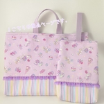 ラベンダーユニコーン🦄レッスンバッグ