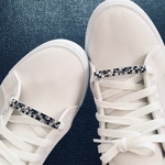 靴ひもアクセ👟シューピアス✨スワロフスキー