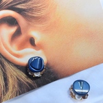 rétro botão pierce/earring ♕