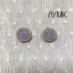 ビーズ刺繍 カボション