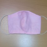 送料込み　子供用立体ガーゼマスク⑧（ピンク）
