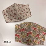 小花柄大人用立体マスク