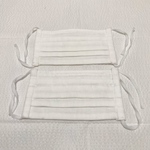 プリーツマスク　ハンドメイド　2枚組