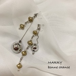✴︎ピアス／イヤリング✴︎ アシンメトリー シルバーアクセ
