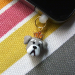 イヤホンジャック・シュナウザー（ストラップ変更可）