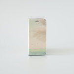 エメラルドグリーン色の海と空の、手帳型スマホケース｜iPhone・Android
