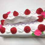 フェルトケーキのボックスティッシュカバー