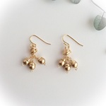 Wire Wrap どんぐりピアス