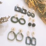 新作 ミモザ✳︎ピアス