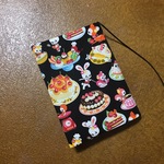 【文庫本用】　ブックカバー　昭和レトロアニマル柄　ハンドメイド