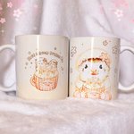 🌸春のみるくちゃん🐹🍼マグカップ🌸　フェレット