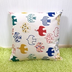 北欧バードのクッションカバー*刺繍