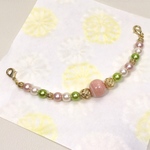 桜カラーの羽織紐