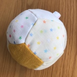 【0歳のおもちゃ】パッチワーク風ボール