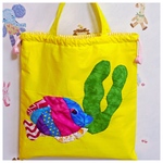 持ち手付き巾着袋（体操服入れ）