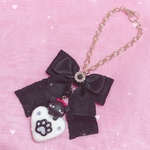 しゅがねこバッグチャーム🐈🖤