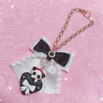 しゅがぱんだバッグチャーム🐼🖤