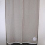 オーダーyure様専用*綿麻ナチュラルのれん*レースドイリー丈200㎝