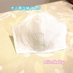 大人用立体マスク ホワイト