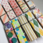 カラフルウッドピンチ　10個セット