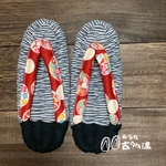 🌈布草履  白紺×赤