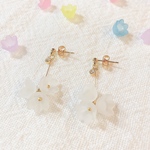 【送料無料】すずらんピアス(イヤリング)金具変更OK