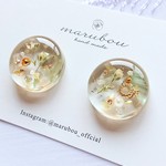 春の煌めきお花ピアス/イヤリング