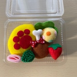 お弁当（オムライス）(=^ェ^=)フェルト ままごと