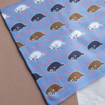 ミジンコ柴ハンドタオル